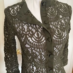 Banana Republic Lace Crochet Top